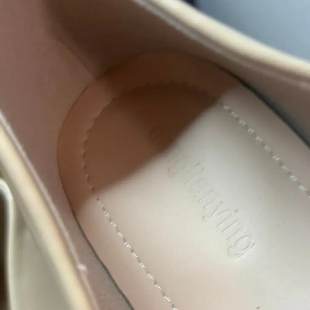 Neutral  Pointed Toe Low‎ Heels Size 11